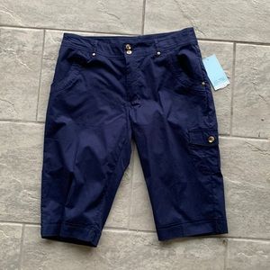 Ladies' Blue Hillard & Hanson Capri Pants,12P